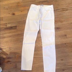 Women's Just Black White Jeans